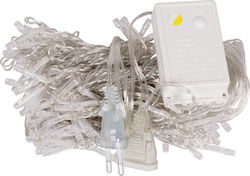 240 Luminite LED 3m. x 200buc Alb cald tip Perdea 1buc