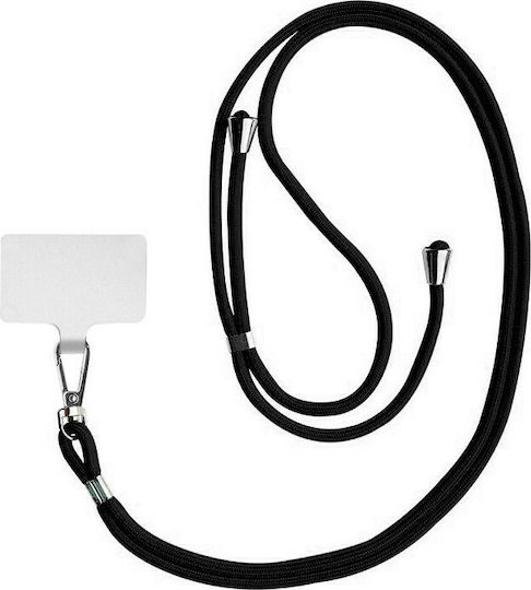 Cross Body Universal Каишка за врата за мобилни телефони Черен 100.0872