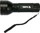 Yato Taschenlampe LED UV IP20 mit maximaler Helligkeit 51lm + Taschenlampe Schwarz