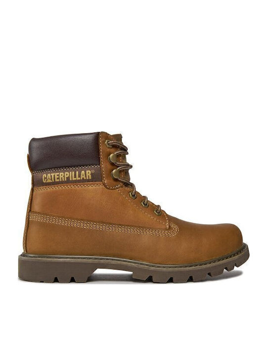 CAT Colorado 2.0 Leather Brown Boots Anatomical