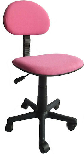 Kids Desk Chair Basic Pink 40x52x78.5-90cm