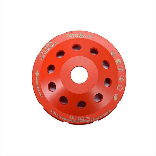 Yato Disc de șlefuire pentru Materiale de construcție 180mm Set de 1buc