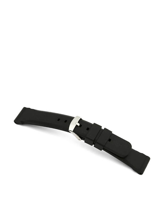 Rios 1931 Kansas Rubber Strap Black 20mm