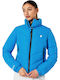 Women's Short Puffer Jacket for Winter Turquoise