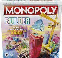 Hasbro Επιτραπέζιο Παιχνίδι Monopoly Builder για 2-4 Παίκτες 8+ Ετών