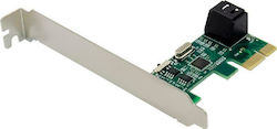 Powertech Card de control PCIe cu port SATA III