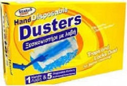 Forkal Hand Dusters Feather Duster with Handle & Replacements 10pcs