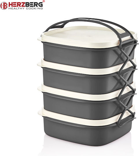 Herzberg Lunch Box Gray Herzberg Lunch Box Gray