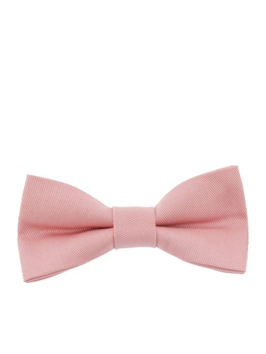 Kids Fabric Bow Tie Pink