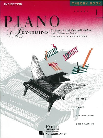 Hal Leonard Faber Piano Adventures - Theory Book Metodă de Învățare pentru Pian Nivel 1