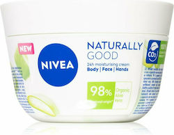 Nivea Naturally Good Aloe Vera Feuchtigkeitsspendende Creme Körper mit Aloe Vera 200ml