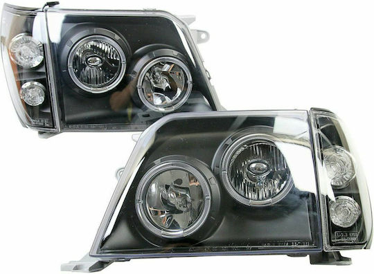 Front Lights Angel Eyes for Toyota Land Cruiser 2pcs