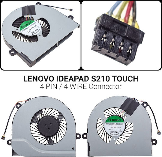 Lenovo Ersatz Laptop-Lüfter Für Ideapad S210