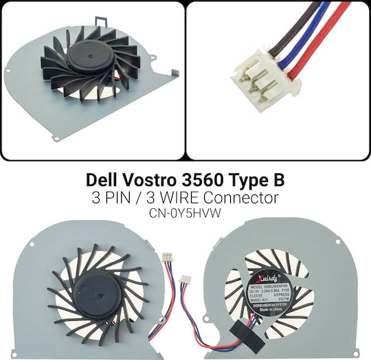 Dell Ersatz Laptop-Lüfter Für 3560 Typ B