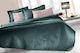 Guy Laroche Capsule Set Blanket Sherpa Fleece Queen 220x240cm. Emerald