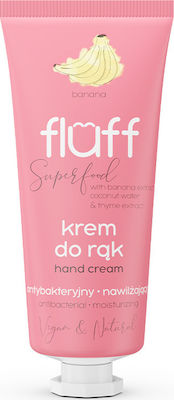 Fluff Superfood Crema de mâini hidratantă Banana 50ml