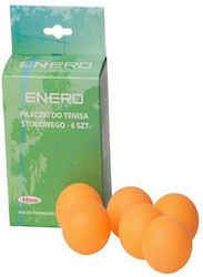 Enero 580512 Μπαλάκια Ping Pong 6τμχ