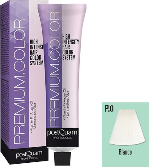 PostQuam Professional Premium Color Βαφή Μαλλιών P0 White 60ml