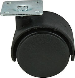 FFG Möbelbeine Kunststoff Schwarz 3.8x3.8cm