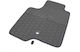 Set of Front and Rear Mats 4pcs for Chevrolet Aveo 2006+ Black