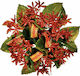 Lianos Weihnachtsdekoration Kranz mit Durchmesser 10cm.