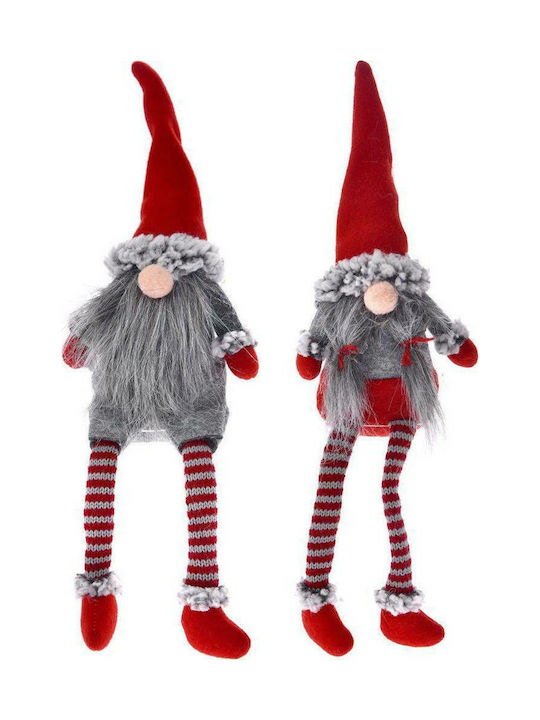 Iliadis Christmas Fabric Figure Dwarf Height 35cm 2pcs