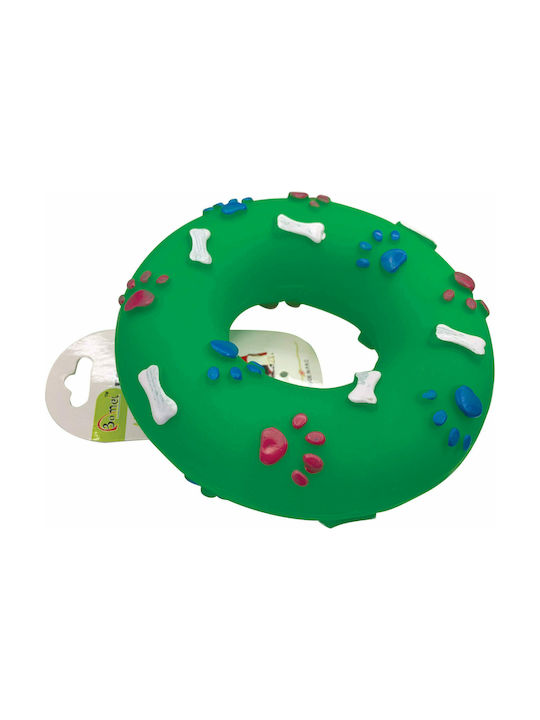 AGC Donut Plastic Toy Dog Green 6pcs