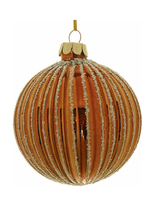 Ornament suspendat Glob De sticlă Cupru 10buc