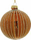 Ornament suspendat Glob De sticlă Cupru 10buc