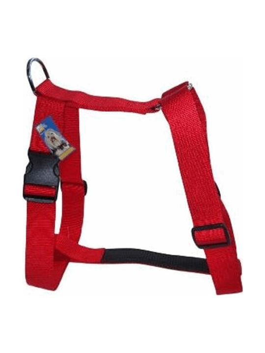 Pet Camelot Dog Harness 3527 Red 40mm x 90-110cm 3527-ΚΟΚΚΙΝΟ