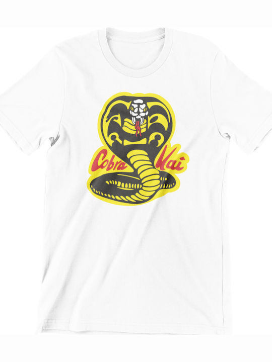 T-shirt Studio Cobra Kai T-shirt Λευκό