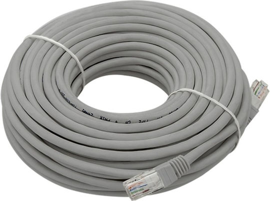 Blow U/UTP Cat.5 (100Mbps) Καλώδιο Δικτύου Ethernet χωρίς ακροδέκτες 50m Γκρι