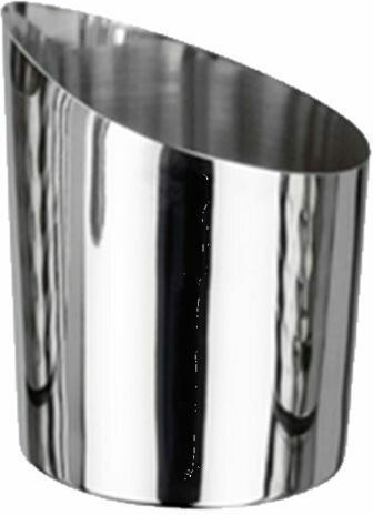 Ready Bucket Serving Basket Metallic with Diameter 15cm and Height 22cm 1pcs