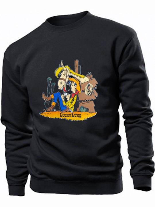 Keya Lucky Luke Sweatshirt Black Keya Lucky Luke Sweatshirt Black