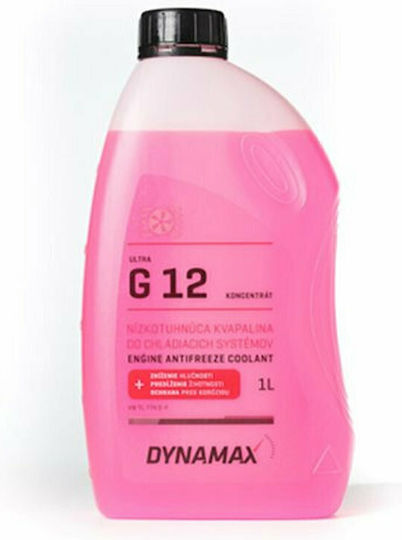 Dynamax Ultra Consentrated Engine Coolant for Car G12 -73°C Pink 1lt