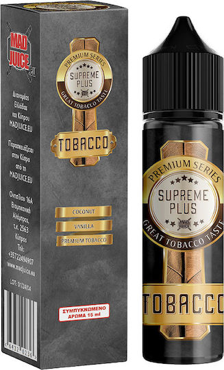 Mad Juice Shot de aromă Supreme Plus Tobacco 15ml/60ml 1buc