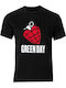 Green Day T-shirt Black 9205