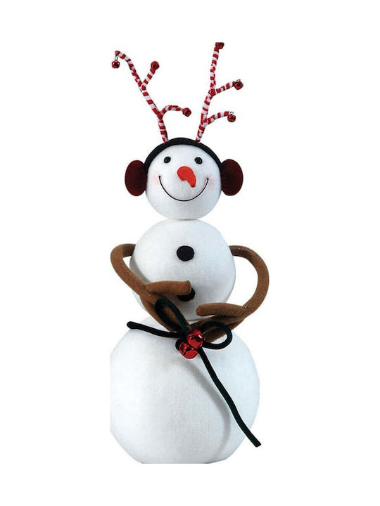 Lianos Christmas Figure SNowman White Height 53cm