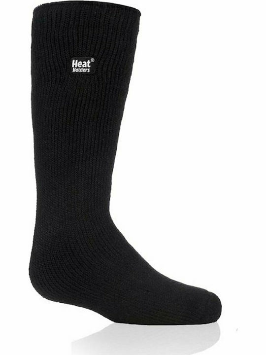 Heat Holders Șosete Sport Lungi pentru Copii Negre