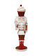 Lianos Fabric Christmas Nutcracker 48cm Red