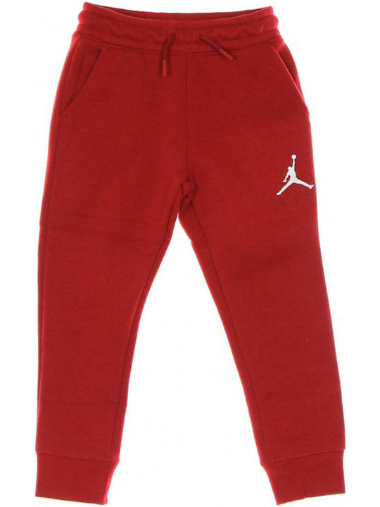 Jordan Παιδικό Παντελόνι Φόρμας Κόκκινο Jumpman