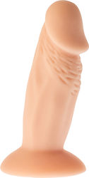 Dream Toys Mr Dixx Tinny Tom Glass Dildo With Suction Cup Flesh 11cm