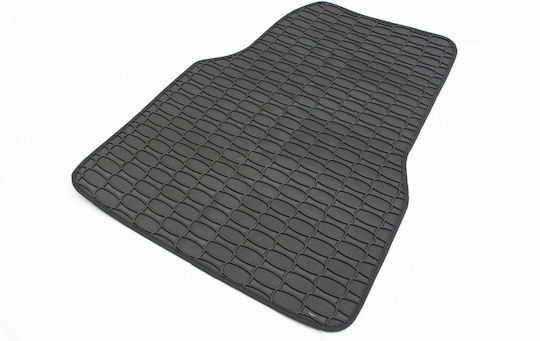 Covorașe Față 2buc din Furtun pentru Peugeot 806 1994-2002 Negre