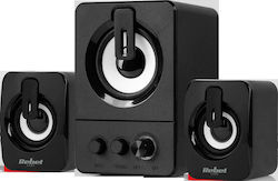 Rebel COMP CS-50 2.1 με Ισχύ 11W Μαύρα