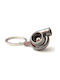 Keychain Turbo Metallic Chromium