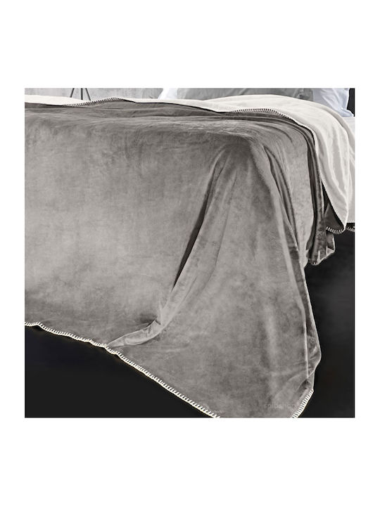 Guy Laroche Velvet Blanket Set Fleece Double 22...
