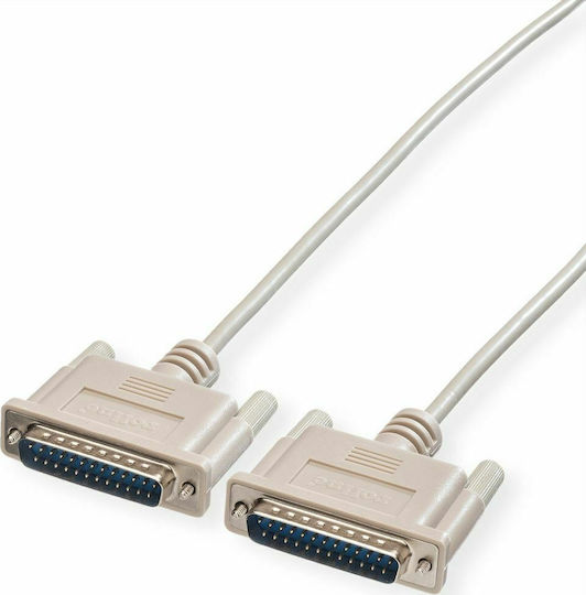 Roline Cable RS232 25-pin male to RS232 25-pin male 4.5m (11.01.3545) 1pcs