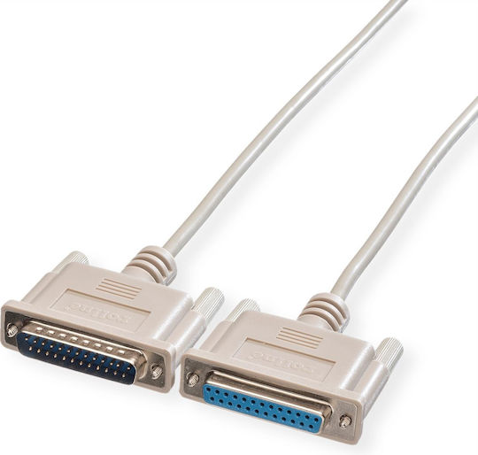 Roline Cable RS232 25-pin male to RS232 25-pin female 1.8m (11.01.3618) 1pcs