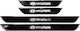 Race Axion Car Interior Decorative Door Sills 4pcs