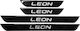 Race Axion Decorativ interior praguri de ușă auto Seat Leu BMW X2 4pcs